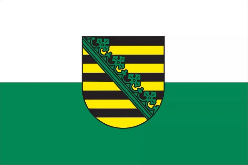 Landesfahne Sachsen