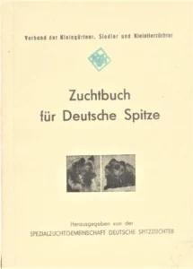 1973 Zuchtbuch für Deutsche Spitze - Eintragungsjahre 1967 (Bd. XVII) - 1970 (Bd. XX), DDR