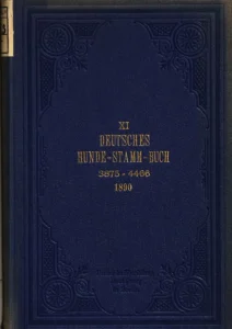 Deutsches Hundestammbuch Bd. XI (1890)