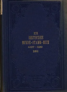 Deutsches Hundestammbuch Bd. XII (1891)