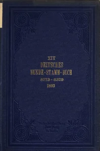 Deutsches Hundestammbuch Bd. XIV (1893)