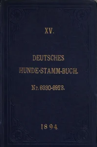 Deutsches Hundestammbuch Bd. XV (1894)