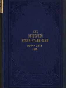 Deutsches Hundestammbuch Bd. XVI (1895)
