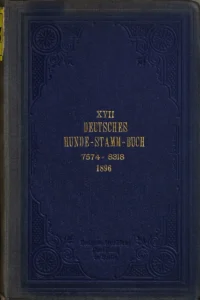 Deutsches Hundestammbuch Bd. XVII (1896)