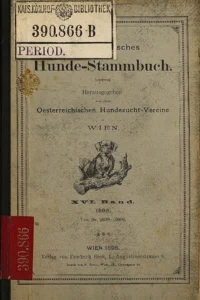 Oesterreichisches Hunde-Stammbuch, XVI. Band 1898